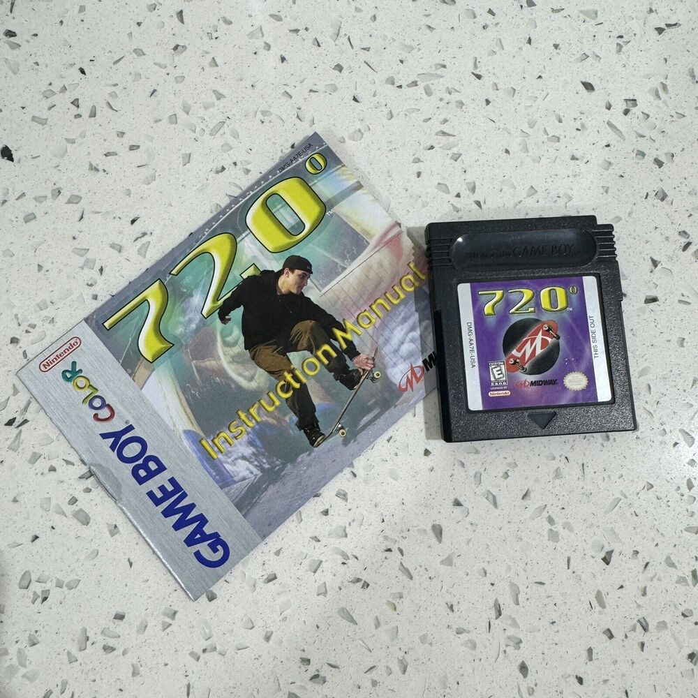 720 Skateboarding GBC Sealed US Version Game Boy color MIDWAY skateboard